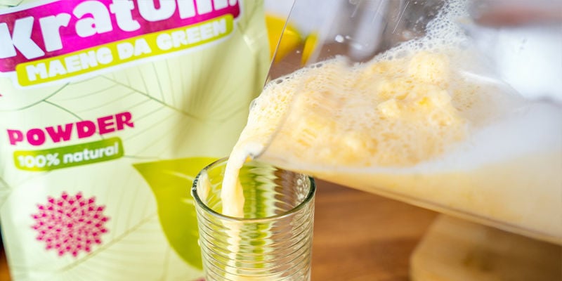 Frullato tropicale di kratom